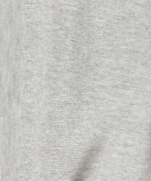 green label relaxing（グリーンレーベルリラクシング）の「KF HandWash C/A S/ロング カーディガン◆（カーディガン/ボレロ・レディース・ライトグレー/モカ/ネイビー/その他1・FREE）」の14枚目の写真