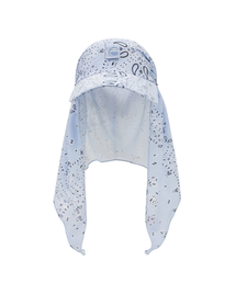 MONBIRDIE GOLF（モンバーディーゴルフ）の「バンダナペイズリーUVケアボールキャップL.BLUE（キャップ）」