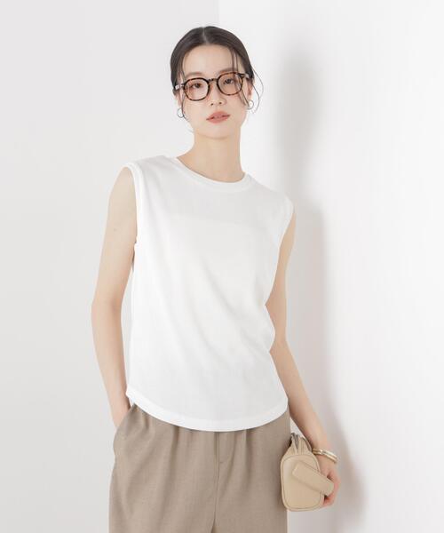 UVカット抗菌防臭吸水速乾イージーケアノースリーブトップス（Tシャツ