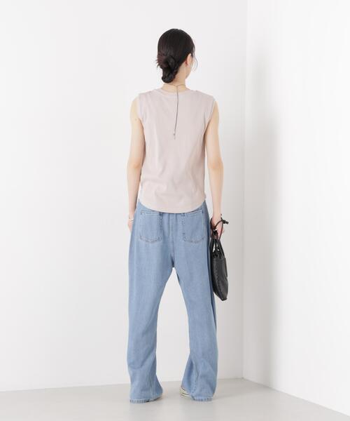 UVカット抗菌防臭吸水速乾イージーケアノースリーブトップス（Tシャツ