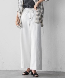 【WEB限定/+5cm丈長め】【極・名品パンツ】シェルタリングワイドパンツ