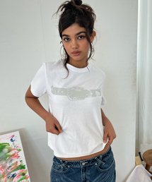 BELT TEE WHITE