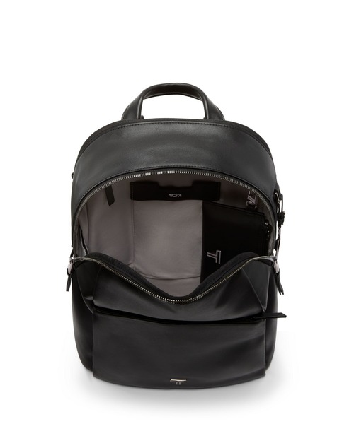TUMI(トゥミ)の「VOYAGEUR 「ライナ」ミディアム・バックパック(A4/PC13インチまで対応)(バックパック/リュック・レディース・ブラック・FREE)」の7枚目の写真