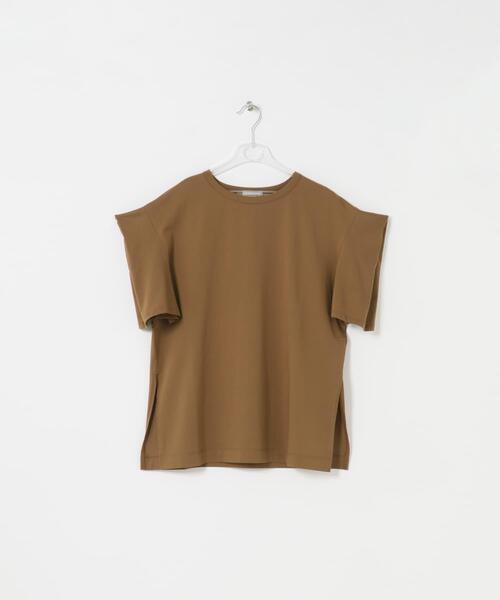 LAATO(ラート)の「tack sleeve tee(Tシャツ/カットソー・レディース・ホワイト/キャメル/ブラック・FREE)」の10枚目の写真