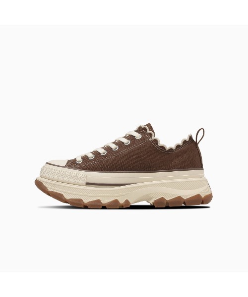 CONVERSE（コンバース）の「CONVERSE ALL STAR TREKWAVE LACEEDGE OX（コンバース オールスター トレックウエーブ レースエッジ OX）（スニーカー・メンズ・ベージュ系/ブラウン系・25cm/24.5cm/24cm/23.5cm/23cm/22.5cm）」の10枚目の写真