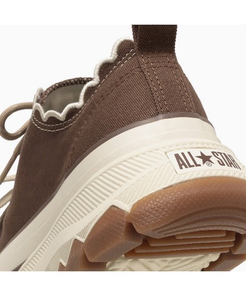 CONVERSE（コンバース）の「CONVERSE ALL STAR TREKWAVE LACEEDGE OX（コンバース オールスター トレックウエーブ レースエッジ OX）（スニーカー・メンズ・ベージュ系/ブラウン系・25cm/24.5cm/24cm/23.5cm/23cm/22.5cm）」の14枚目の写真