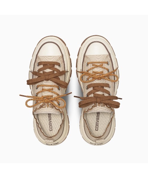 CONVERSE（コンバース）の「CONVERSE ALL STAR TREKWAVE LACEEDGE OX（コンバース オールスター トレックウエーブ レースエッジ OX）（スニーカー・メンズ・ベージュ系/ブラウン系・25cm/24.5cm/24cm/23.5cm/23cm/22.5cm）」の5枚目の写真