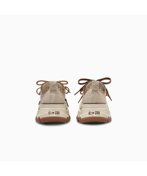 CONVERSE（コンバース）の「CONVERSE ALL STAR TREKWAVE LACEEDGE OX（コンバース オールスター トレックウエーブ レースエッジ OX）（スニーカー・メンズ・ベージュ系/ブラウン系・25cm/24.5cm/24cm/23.5cm/23cm/22.5cm）」の6枚目の写真