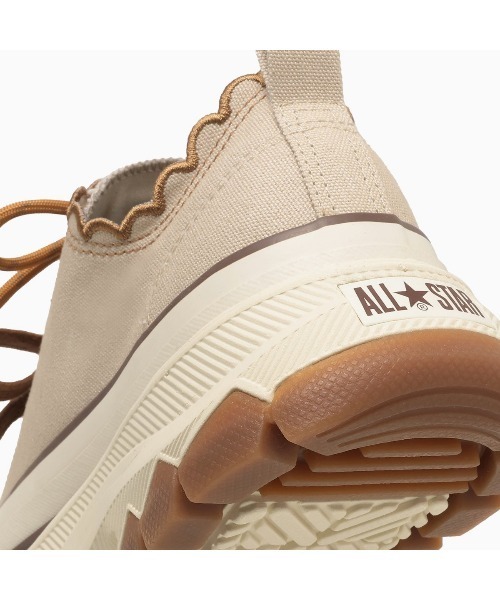 CONVERSE（コンバース）の「CONVERSE ALL STAR TREKWAVE LACEEDGE OX（コンバース オールスター トレックウエーブ レースエッジ OX）（スニーカー・メンズ・ベージュ系/ブラウン系・25cm/24.5cm/24cm/23.5cm/23cm/22.5cm）」の8枚目の写真