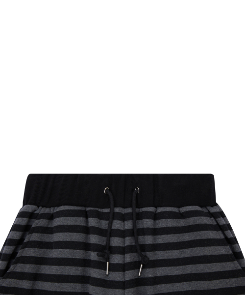 LUVISTRUE（ラヴイズトゥルー）の「SHUGO CHARA! STRIPE SWEATPANTS(BLACK)（スウェットパンツ・レディース・その他・FREE）」の4枚目の写真