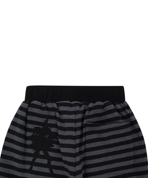 LUVISTRUE（ラヴイズトゥルー）の「SHUGO CHARA! STRIPE SWEATPANTS(BLACK)（スウェットパンツ・レディース・その他・FREE）」の5枚目の写真
