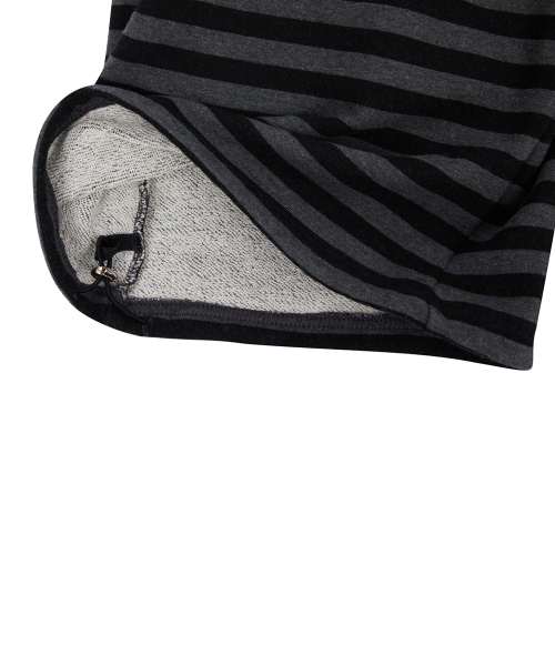 LUVISTRUE（ラヴイズトゥルー）の「SHUGO CHARA! STRIPE SWEATPANTS(BLACK)（スウェットパンツ・レディース・その他・FREE）」の6枚目の写真