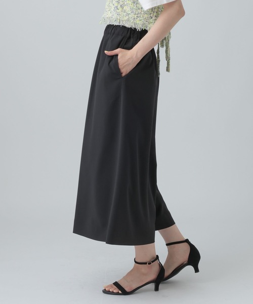 LEPSIM(レプシィム)の「イージークロップドパンツ 639317(その他パンツ・レディース・ブラウン/ブラック/チャコールグレー・FREE)」の4枚目の写真