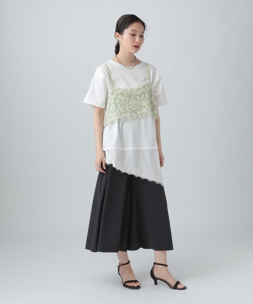 LEPSIM(レプシィム)の「イージークロップドパンツ 639317(その他パンツ・レディース・ブラウン/ブラック/チャコールグレー・FREE)」の6枚目の写真