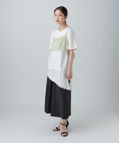 LEPSIM(レプシィム)の「イージークロップドパンツ 639317(その他パンツ・レディース・ブラウン/ブラック/チャコールグレー・FREE)」の7枚目の写真