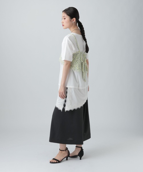 LEPSIM(レプシィム)の「イージークロップドパンツ 639317(その他パンツ・レディース・ブラウン/ブラック/チャコールグレー・FREE)」の8枚目の写真