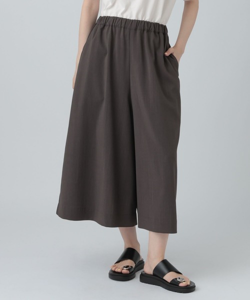 LEPSIM(レプシィム)の「イージークロップドパンツ 639317(その他パンツ・レディース・ブラウン/ブラック/チャコールグレー・FREE)」の9枚目の写真