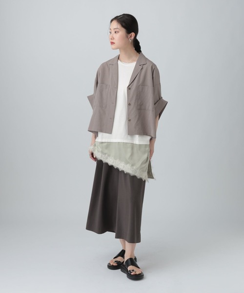 LEPSIM(レプシィム)の「イージークロップドパンツ 639317(その他パンツ・レディース・ブラウン/ブラック/チャコールグレー・FREE)」の12枚目の写真