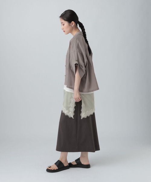 LEPSIM(レプシィム)の「イージークロップドパンツ 639317(その他パンツ・レディース・ブラウン/ブラック/チャコールグレー・FREE)」の14枚目の写真