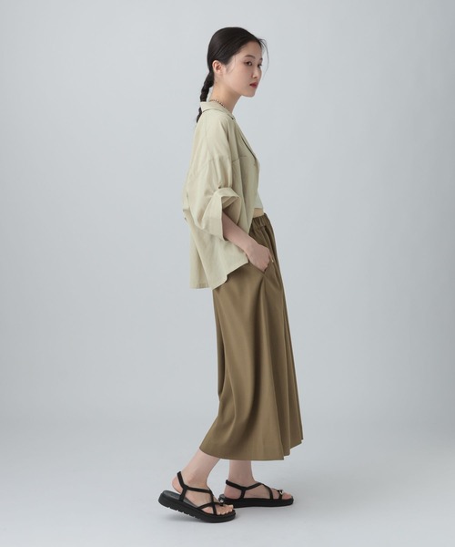 LEPSIM(レプシィム)の「イージークロップドパンツ 639317(その他パンツ・レディース・ブラウン/ブラック/チャコールグレー・FREE)」の19枚目の写真