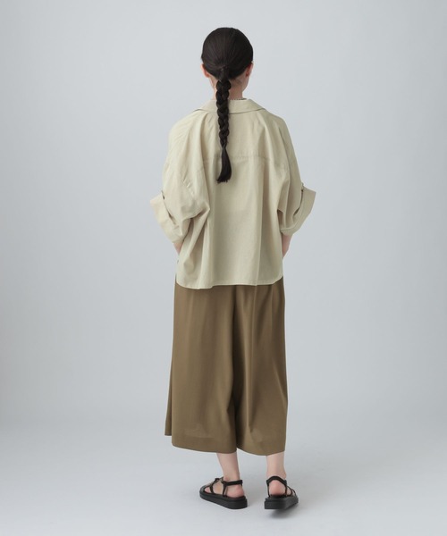 LEPSIM(レプシィム)の「イージークロップドパンツ 639317(その他パンツ・レディース・ブラウン/ブラック/チャコールグレー・FREE)」の20枚目の写真