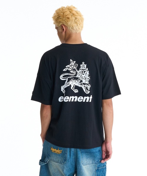 ELEMENT(エレメント)の「ELEMENT メンズ RASTA GRADE SS Tシャツ 【2026年夏モデル】(Tシャツ/カットソー・メンズ・ホワイト/ブラック/ラスタ・MEDIUM/LARGE/X-LARGE)」の1枚目の写真