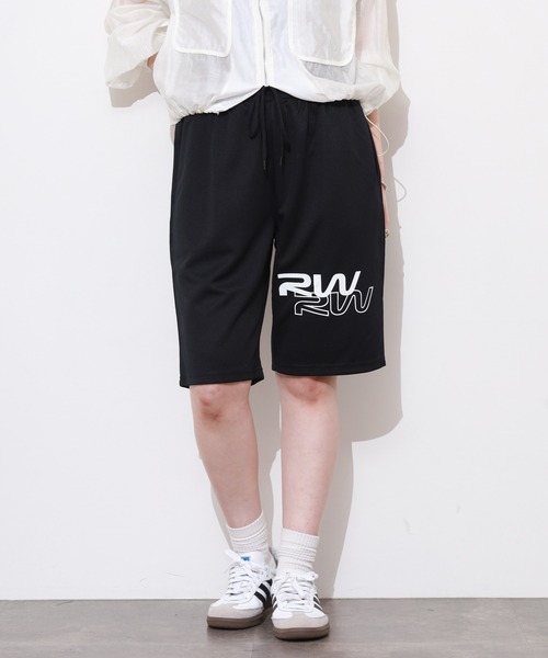 FUNALIVE(ファンアライブ)の「ユニセックス ロゴ イージーハーフパンツ(その他パンツ・メンズ・ブラック系/ブラック系1/ネイビー系/ネイビー系1・M/L/LL)」の5枚目の写真