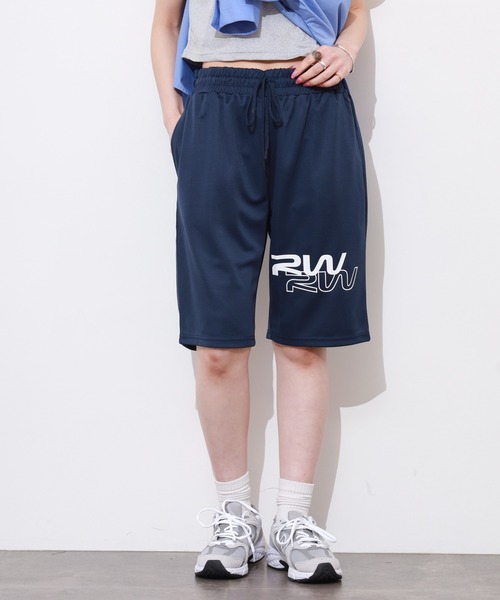 FUNALIVE(ファンアライブ)の「ユニセックス ロゴ イージーハーフパンツ(その他パンツ・メンズ・ブラック系/ブラック系1/ネイビー系/ネイビー系1・M/L/LL)」の14枚目の写真