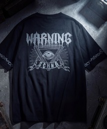 SCHWA（シュワ）の「【SCHWA/シュワ】ヴィンテージ加工 リフレクタープリント 半袖Tシャツ（Tシャツ/カットソー）」
