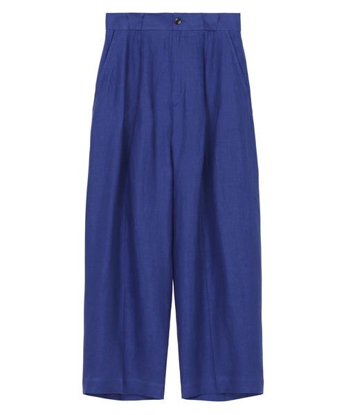 ZUCCa(ズッカ)の「LINEN TWILL(その他パンツ・レディース・ベージュ/ダークグレー/ブルー・M size)」の3枚目の写真