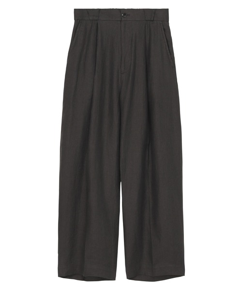 ZUCCa(ズッカ)の「LINEN TWILL(その他パンツ・レディース・ベージュ/ダークグレー/ブルー・M size)」の2枚目の写真