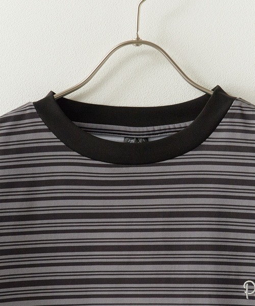 POLeR(ポーラー)の「POLeR/ポーラー 90's STRIPE QUICK DRY TEE 90年代ストライプクイックドライTシャツ 秋 秋服 2026年秋冬(Tシャツ/カットソー・メンズ・ホワイト/チャコール/ベージュ・M/L/XL)」の12枚目の写真