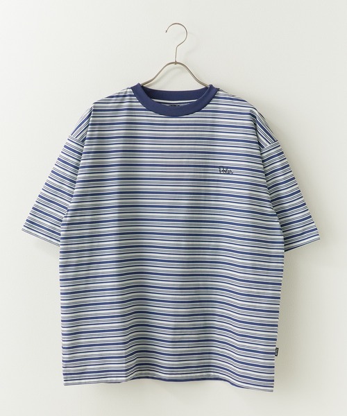 POLeR(ポーラー)の「POLeR/ポーラー 90's STRIPE QUICK DRY TEE 90年代ストライプクイックドライTシャツ 秋 秋服 2026年秋冬(Tシャツ/カットソー・メンズ・ホワイト/チャコール/ベージュ・M/L/XL)」の14枚目の写真