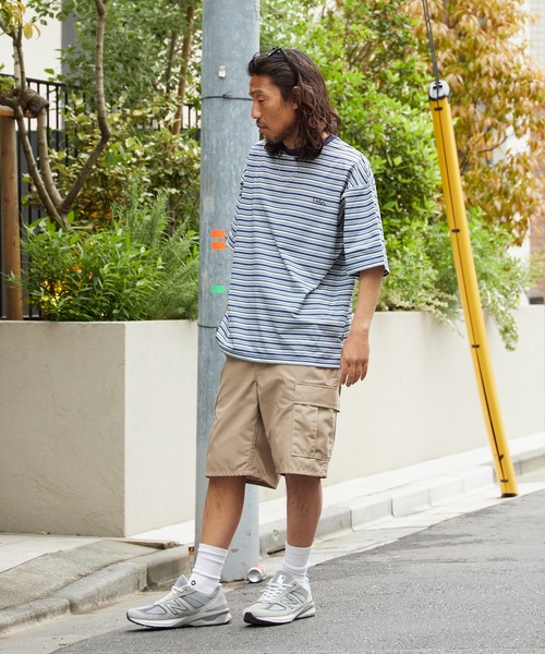 POLeR(ポーラー)の「POLeR/ポーラー 90's STRIPE QUICK DRY TEE 90年代ストライプクイックドライTシャツ 秋 秋服 2026年秋冬(Tシャツ/カットソー・メンズ・ホワイト/チャコール/ベージュ・M/L/XL)」の21枚目の写真