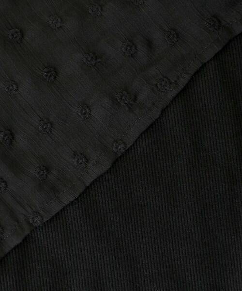 le.coeur blanc(ルクールブラン)の「2WAY楊柳フラワー刺繍ブラウス(シャツ/ブラウス・レディース・ホワイト系その他/ブラック系その他・38)」の11枚目の写真