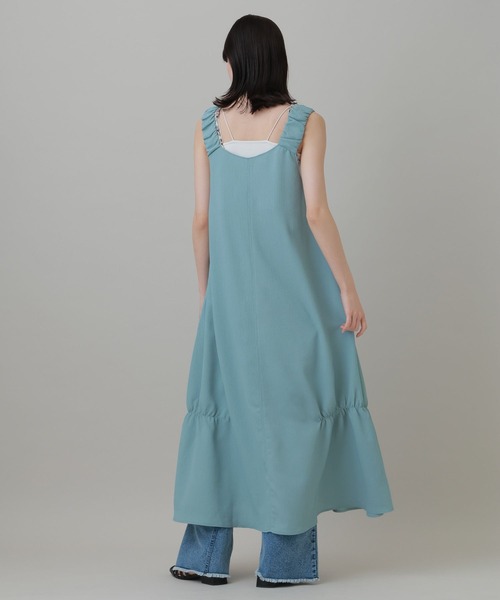 LAKOLE（ラコレ）の「スソシャーリングワンピース / 849670（ワンピース・レディース・ブルー/ブラウン/ブラック・MEDIUM/LARGE）」の19枚目の写真