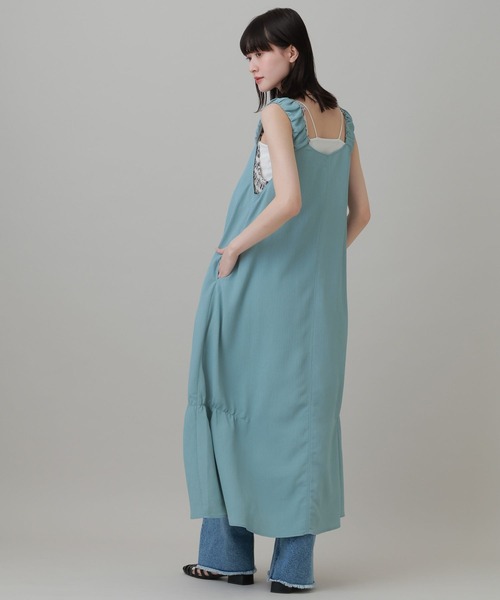 LAKOLE（ラコレ）の「スソシャーリングワンピース / 849670（ワンピース・レディース・ブルー/ブラウン/ブラック・MEDIUM/LARGE）」の20枚目の写真