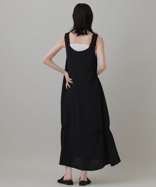 LAKOLE（ラコレ）の「スソシャーリングワンピース / 849670（ワンピース・レディース・ブルー/ブラウン/ブラック・MEDIUM/LARGE）」の8枚目の写真