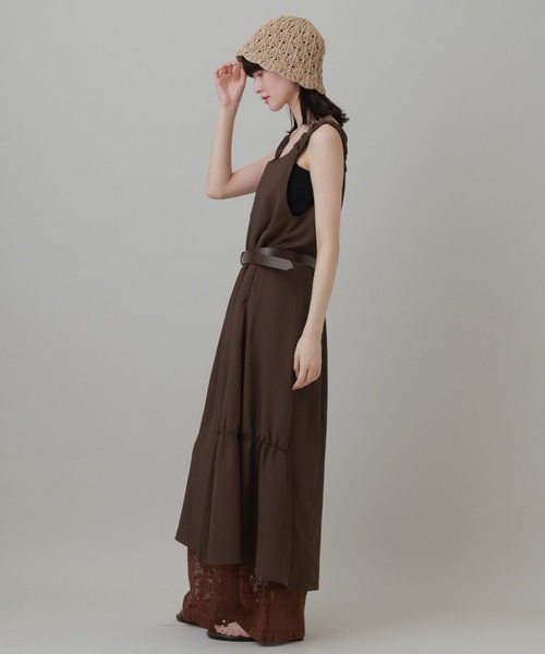 LAKOLE（ラコレ）の「スソシャーリングワンピース / 849670（ワンピース・レディース・ブルー/ブラウン/ブラック・MEDIUM/LARGE）」の13枚目の写真