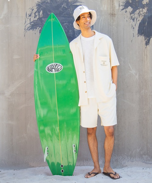Kahiko(カヒコ)の「【Kahiko】SURF&Palms キカウアMEN'Sハーフパンツ(その他パンツ・メンズ・ホワイト/カーキ/チャコール・FREE)」の9枚目の写真