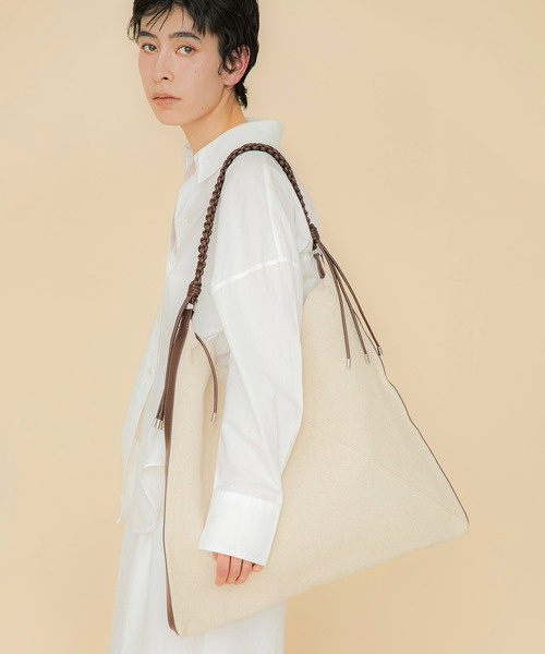 セール】LE VERNIS(ル・ベルニ)One handle cloth bag（トートバッグ