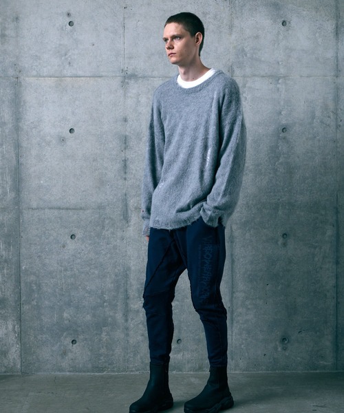 VIRGOwearworks（ヴァルゴウェアワークス）の「FRAYVEIL MOHAIR（ニット/セーター・メンズ・ブラック/ネイビー/グレー・2/3/4）」の19枚目の写真