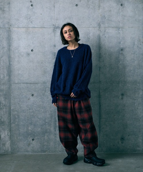 VIRGOwearworks（ヴァルゴウェアワークス）の「FRAYVEIL MOHAIR（ニット/セーター・メンズ・ブラック/ネイビー/グレー・2/3/4）」の20枚目の写真