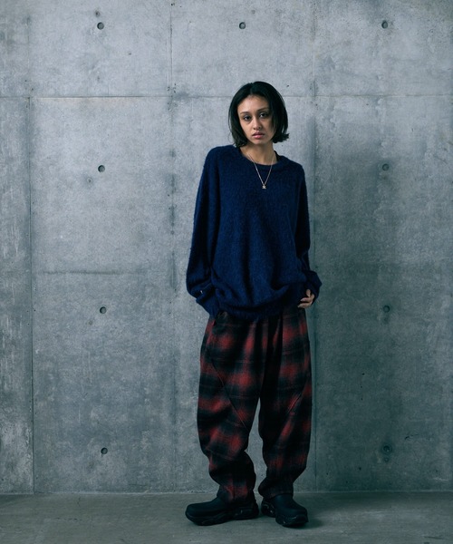 VIRGOwearworks（ヴァルゴウェアワークス）の「FRAYVEIL MOHAIR（ニット/セーター・メンズ・ブラック/ネイビー/グレー・2/3/4）」の21枚目の写真
