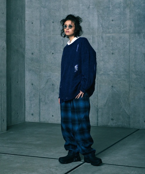 VIRGOwearworks(ヴァルゴウェアワークス)の「NANCY MOHAIR(ニット/セーター・メンズ・ブラック/ネイビー/グレー・2/3/4)」の17枚目の写真