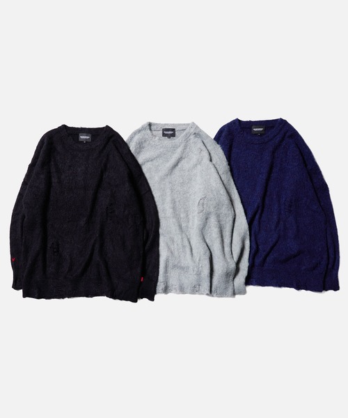 VIRGOwearworks(ヴァルゴウェアワークス)の「NANCY MOHAIR(ニット/セーター・メンズ・ブラック/ネイビー/グレー・2/3/4)」の12枚目の写真