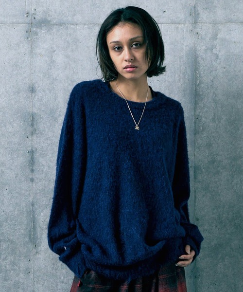 VIRGOwearworks(ヴァルゴウェアワークス)の「NANCY MOHAIR(ニット/セーター・メンズ・ブラック/ネイビー/グレー・2/3/4)」の15枚目の写真