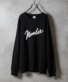 Number⑨ PRINTED CLASSIC L/S T-SHIRT / ナンバーナイン ロゴプリント