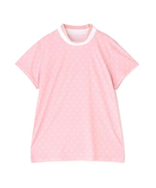 Jack Bunny!!(ジャックバニー)の「【Jack Bunny!!】ロゴプリント半袖モックネックカットソー(Tシャツ/カットソー・レディース・ピンク/ネイビー/ホワイト・SMALL/MEDIUM)」の13枚目の写真