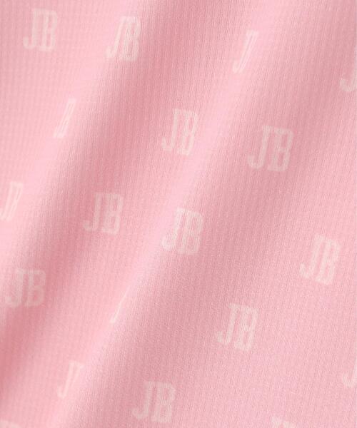 Jack Bunny!!(ジャックバニー)の「【Jack Bunny!!】ロゴプリント半袖モックネックカットソー(Tシャツ/カットソー・レディース・ピンク/ネイビー/ホワイト・SMALL/MEDIUM)」の14枚目の写真